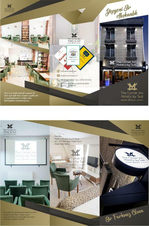 The Corner Inn Hotels By Suit Eskişehir Exteriér fotografie